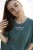 T-shirt ciemnozielony oversize Come home to your soul afirmacja manifestacja selfcare