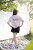 T-shirt pudrowy róż oversize You deserve the same love you give manifestacja bawełna afirmacja