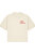 Beżowa koszulka dla kobiet oversize t-shirt z nadrukiem "make yourself a priority" She Vibes
